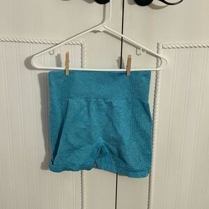 Blue Gym Shorts - Breathable Workout Shorts